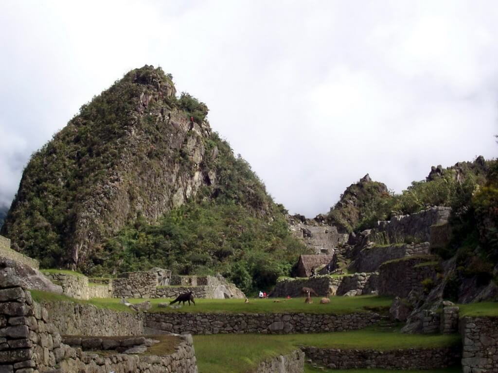 An image of Huchuy Picchu at Machu Picchu in Urubamba Province, Peru.