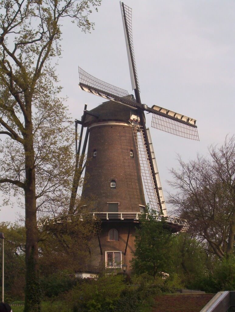 windmill near alkmaar
