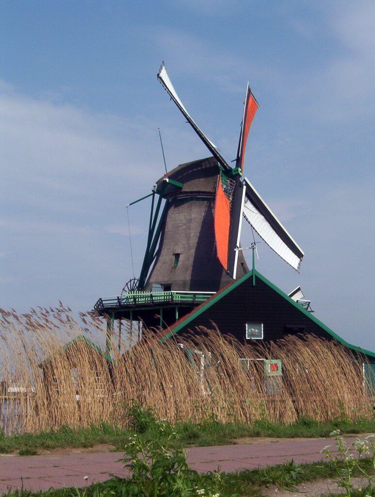 Zaanse Schans windmill ,Holland