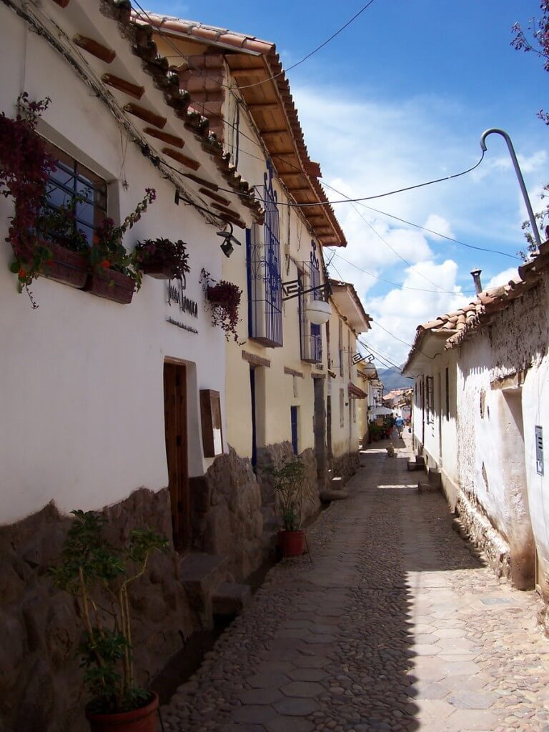 hillside homes, cusco, peru