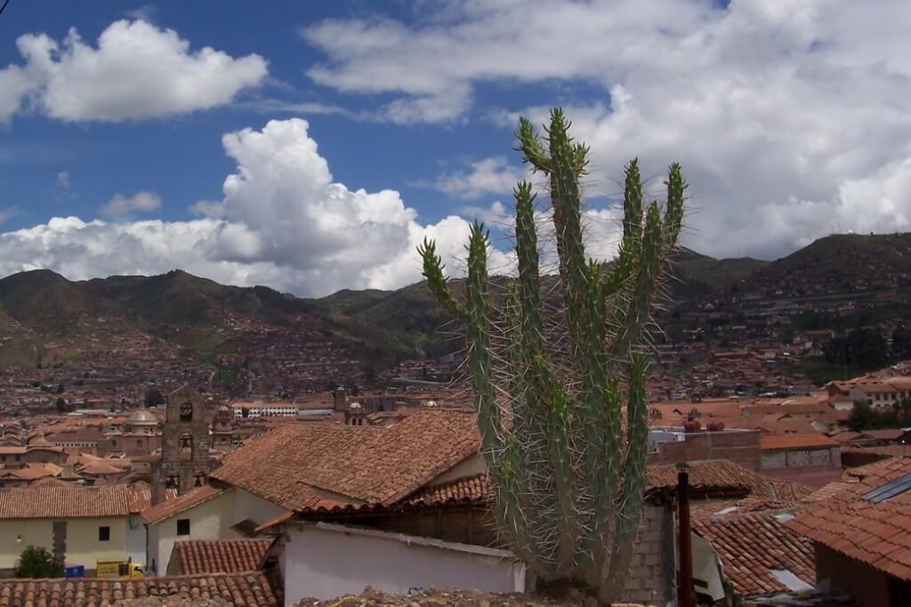 a view of the valley, cusco, peru