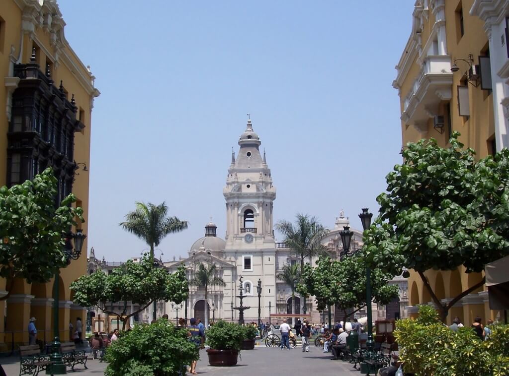 Lima, peru, main square