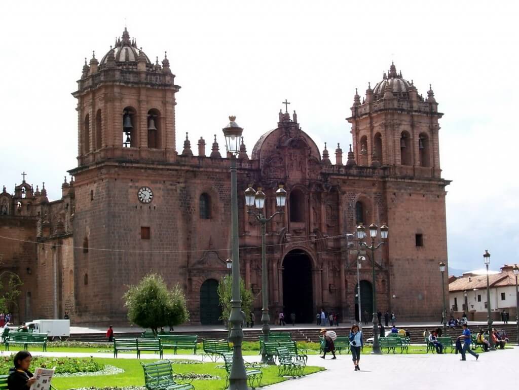 main cathedral in cusco, peru