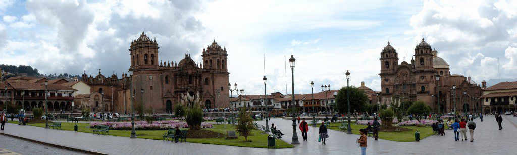 plaza de armas, cusco, peru