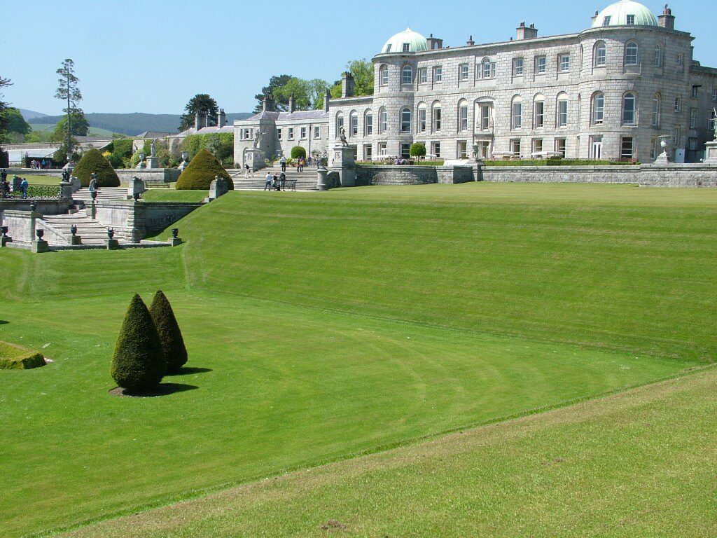 Powescourt - view of the Upper Terrace - Ireland