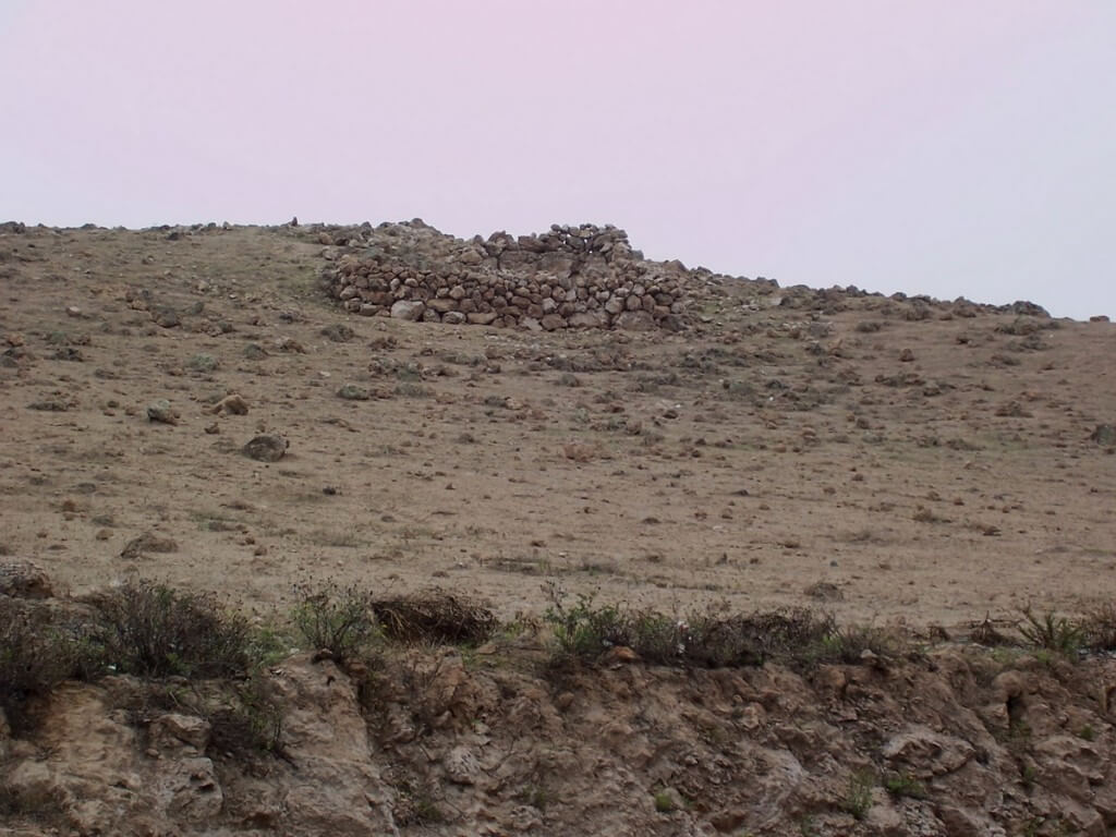 Hills along highway 26 near Nazca, Peru