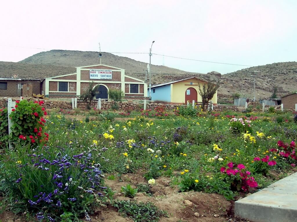 Nuevo Santiago village gardens, Peru
