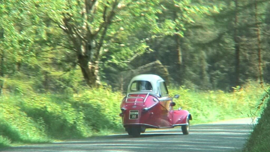 Red Messerschmitt KR- 175 microcar -- Enniskerry - Wicklow - Ireland