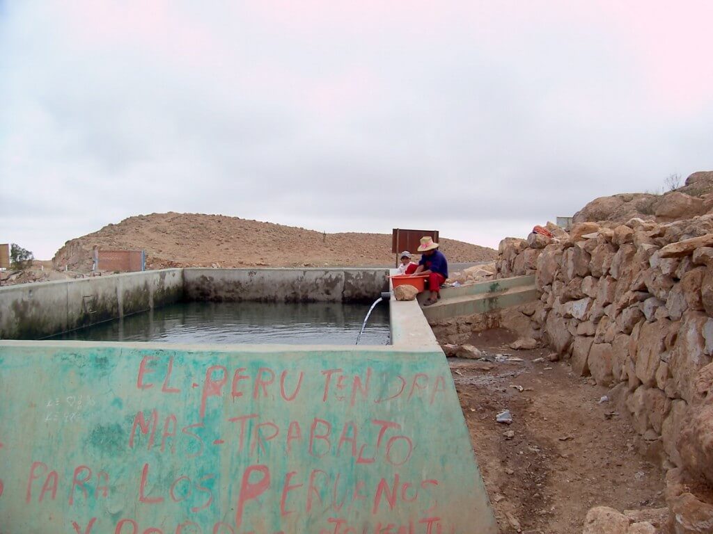 Reservoir, Nuevo Santiago, Peru
