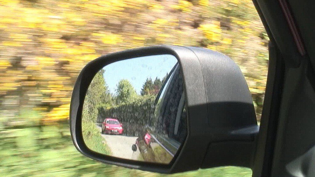 driving in an irish blur of yellow - Enniskerry - Ireland