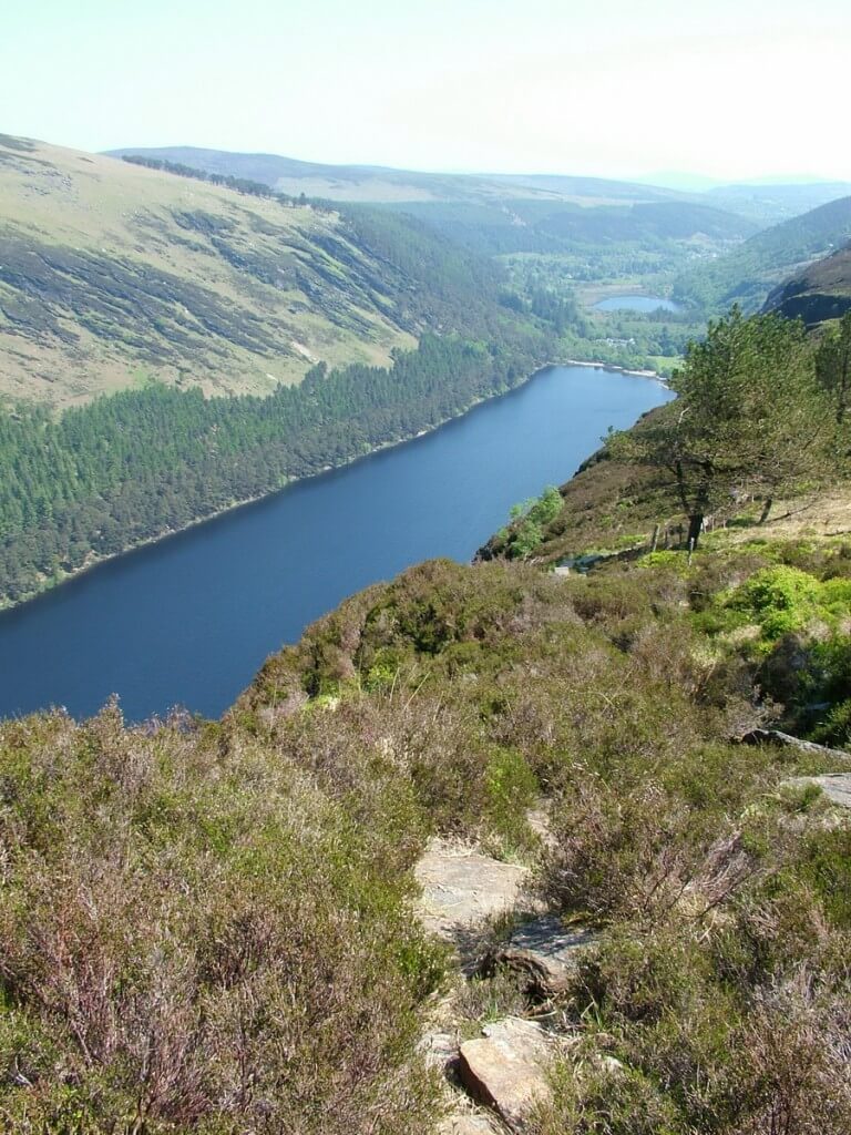 upper lake - glendalough - wicklow - ireland