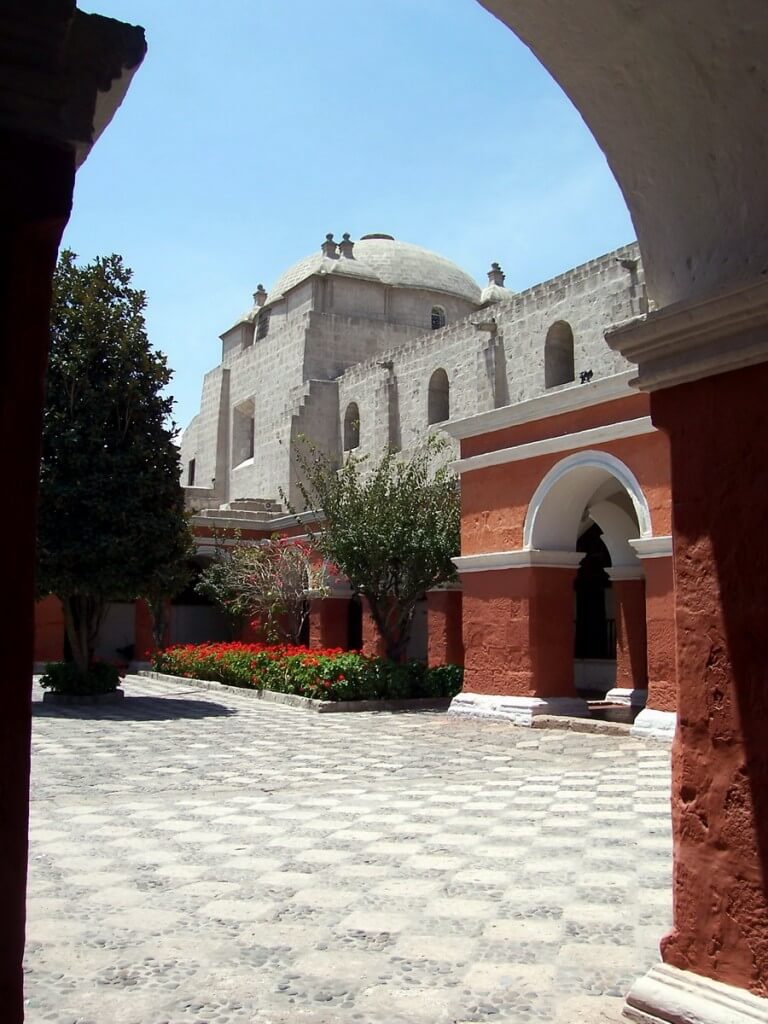 Main Cloister, Santa Catalina De Siena Convent, Arequipa, Peru