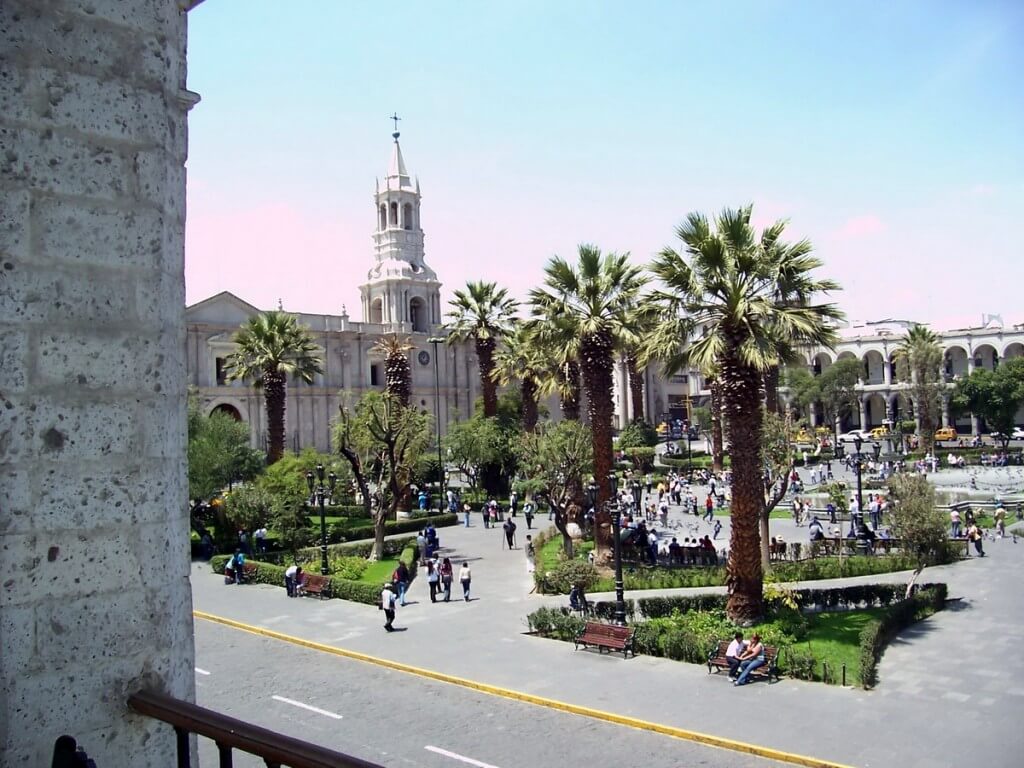 Plaza de Armas, Arequipa, Peru