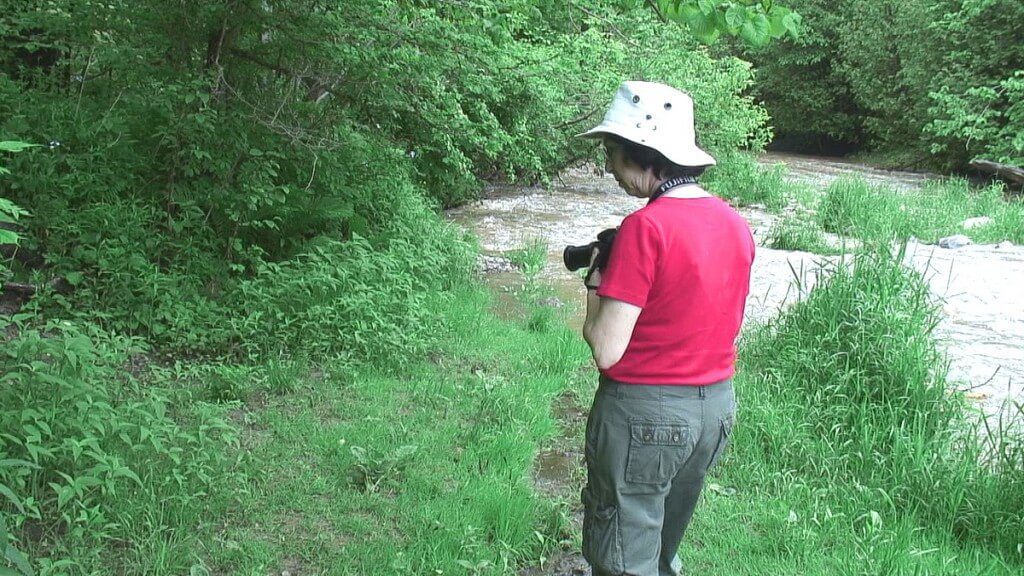 jean on the seaton trail, whitevale, ontario