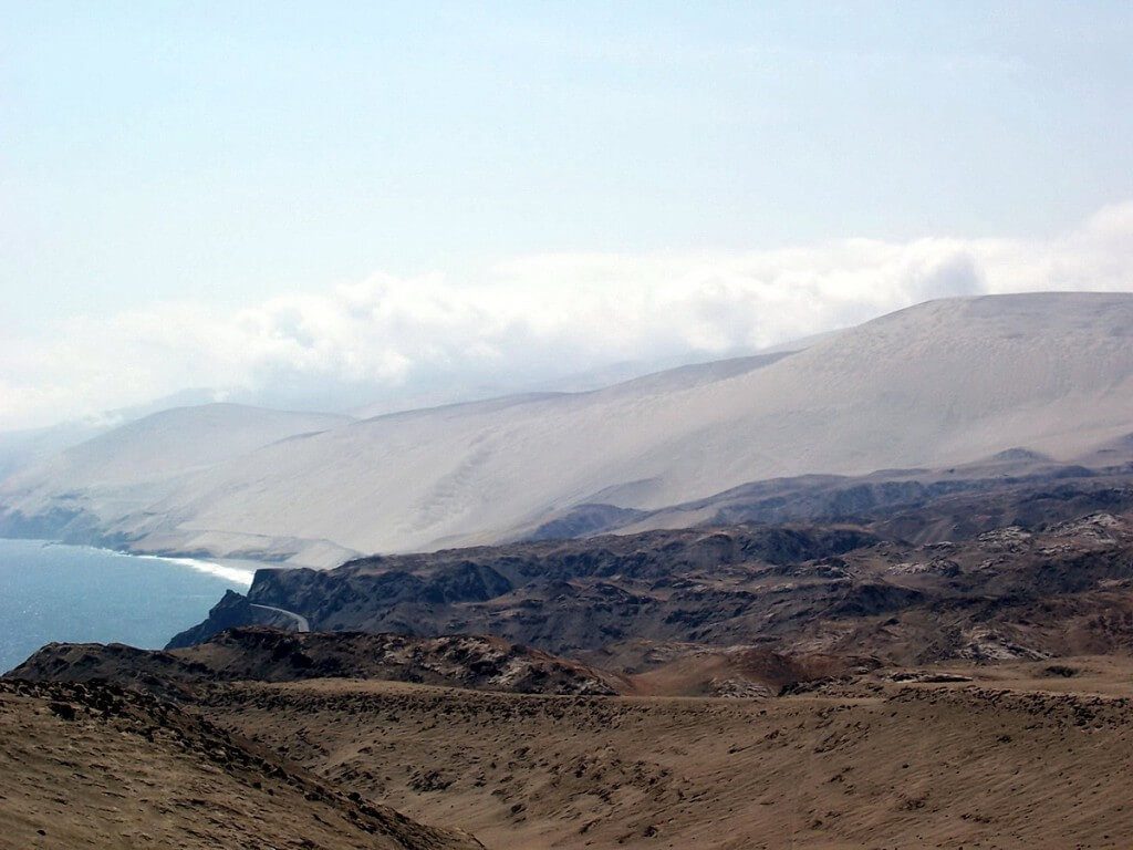 south coastline of peru