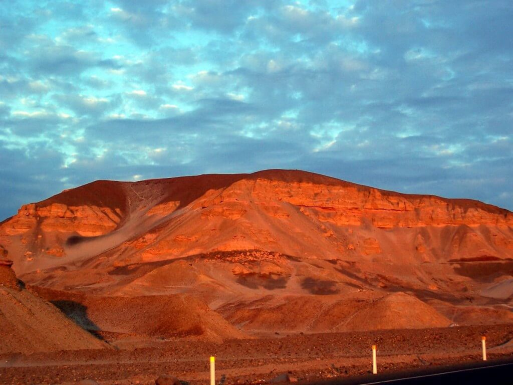 sunset near arequipa - peru - frame to frame bob and jean