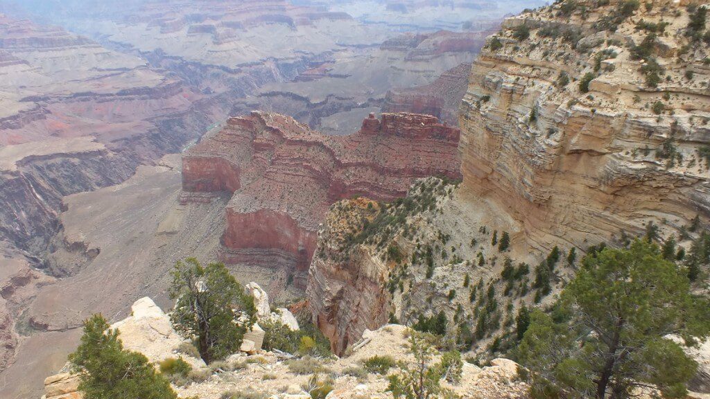 Battleship Rock -south rim - Grand Canyon