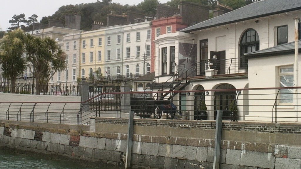 White Star Line dock, titanic experience, cobh town, county cork, ireland