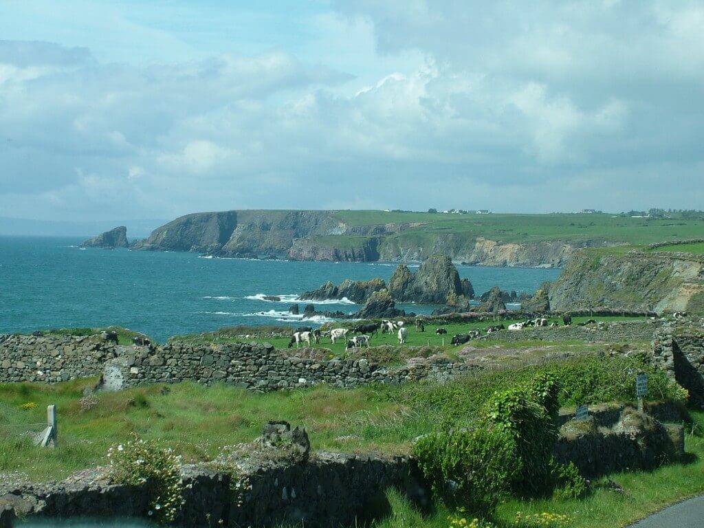 atlantic coastline, county cork, ireland