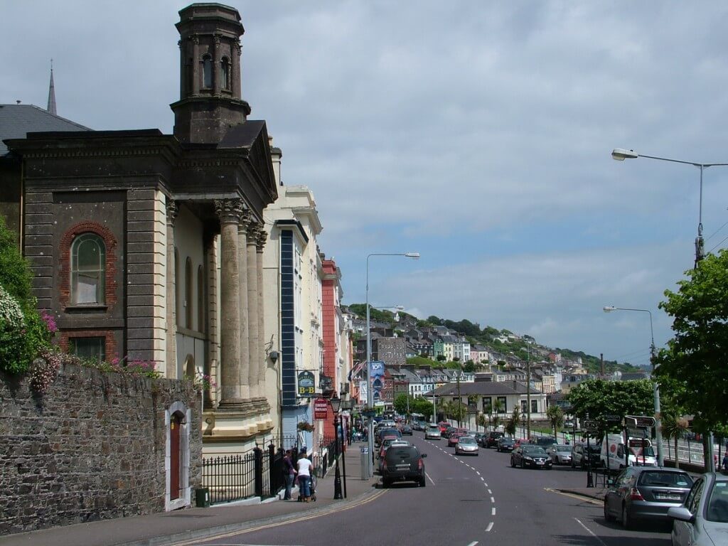 cobh, sea port, cork harbour, ireland