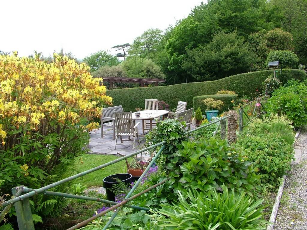 garden at Amberleigh House , Cobh, County Cork, Ireland