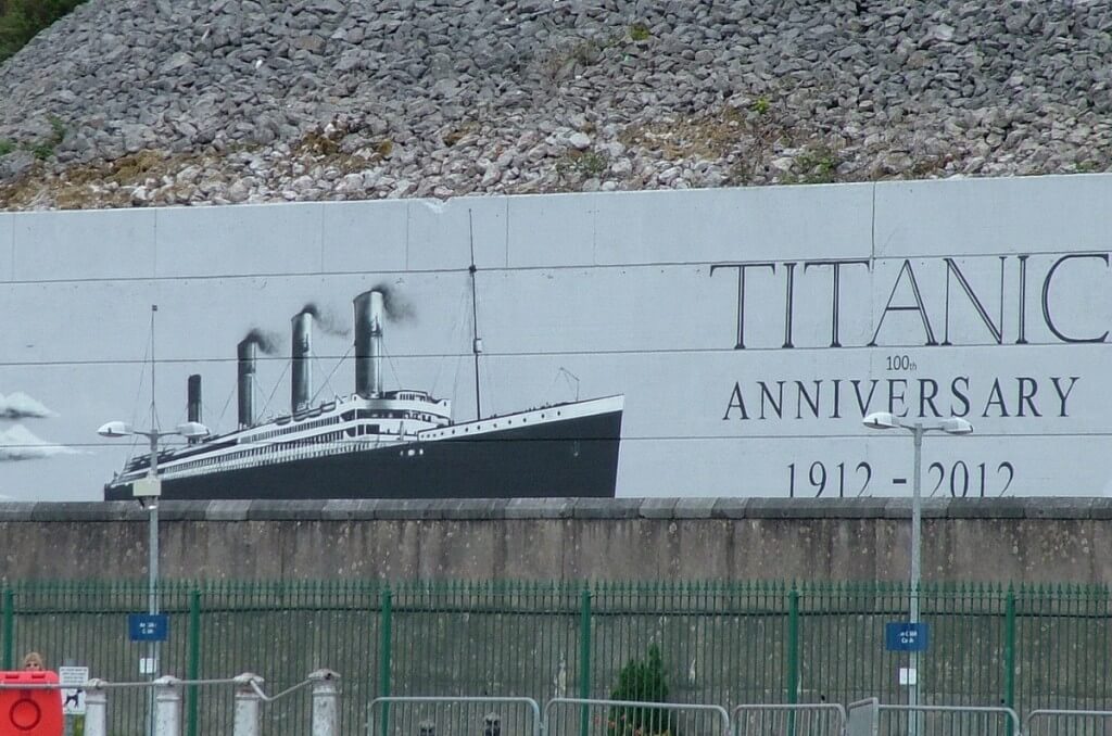 titanic billboard, Cobh, County Cork, Ireland