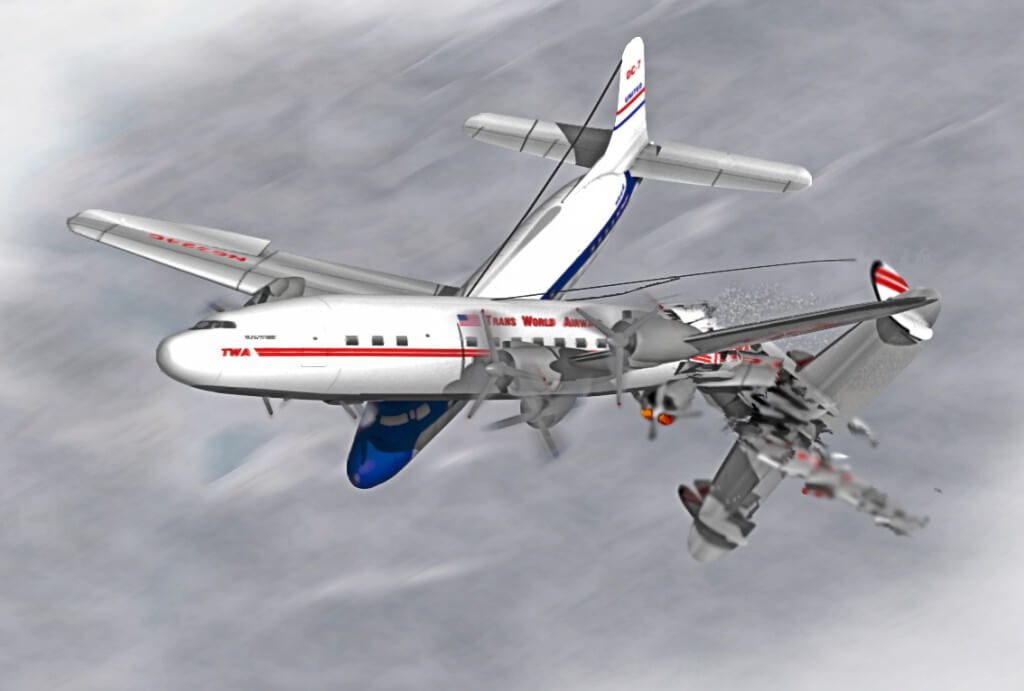 1956_Grand_Canyon_midair_collision