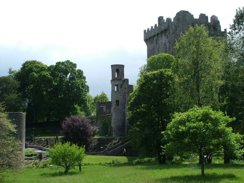 An image of the Blarney Castle keep and tower in County Cork, Ireland. Photography by Frame To Frame - Bob and Jean.