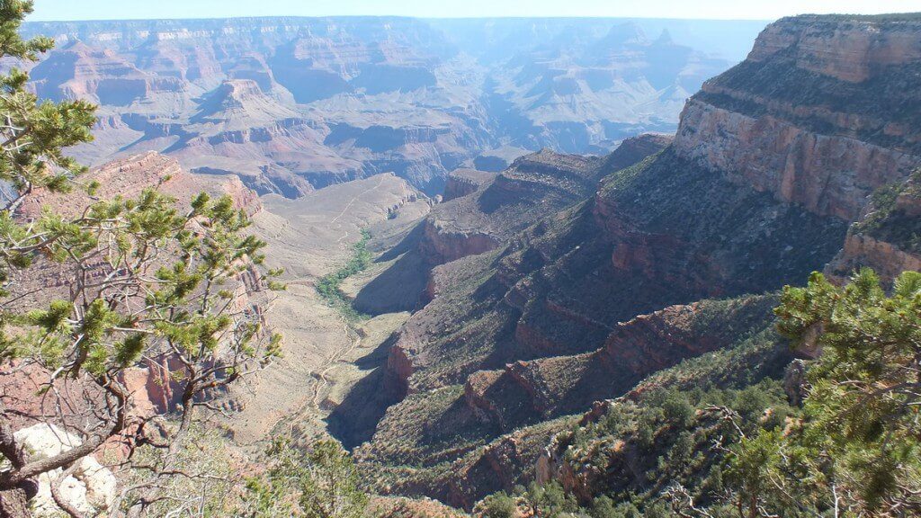 Bright Angel Trail at Grand Canyon National Park, Arizona, U.S.A.