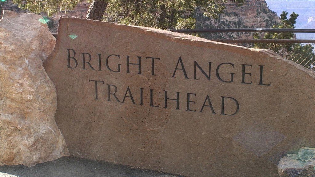 bright angel trail sign 2aa