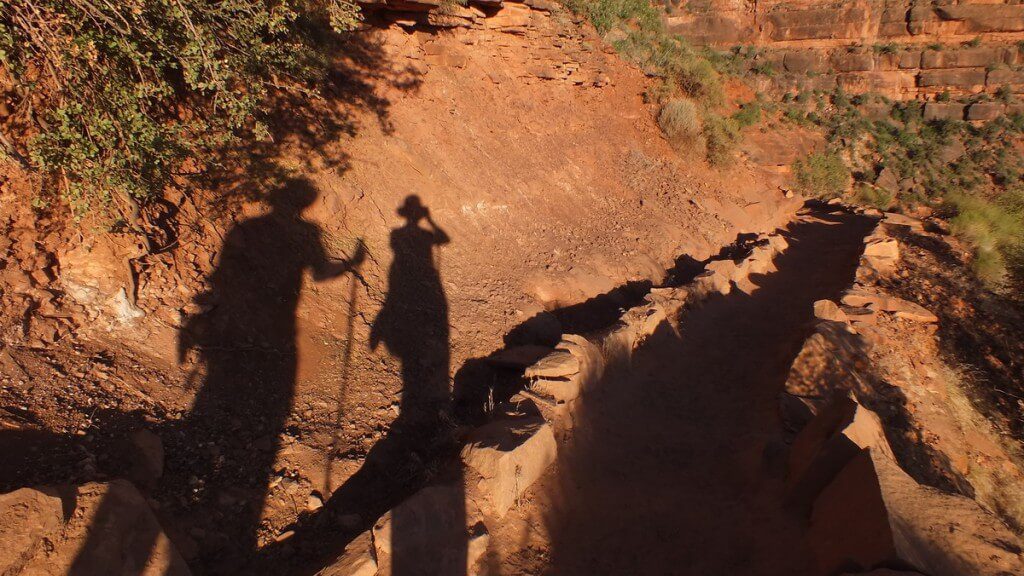 shadows on bright angel trail 3c