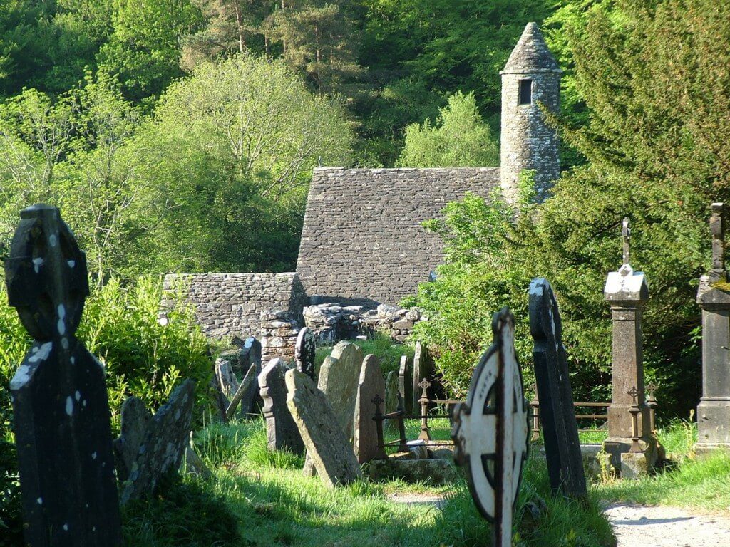 St Kevin's Church in Glendalough - Ireland