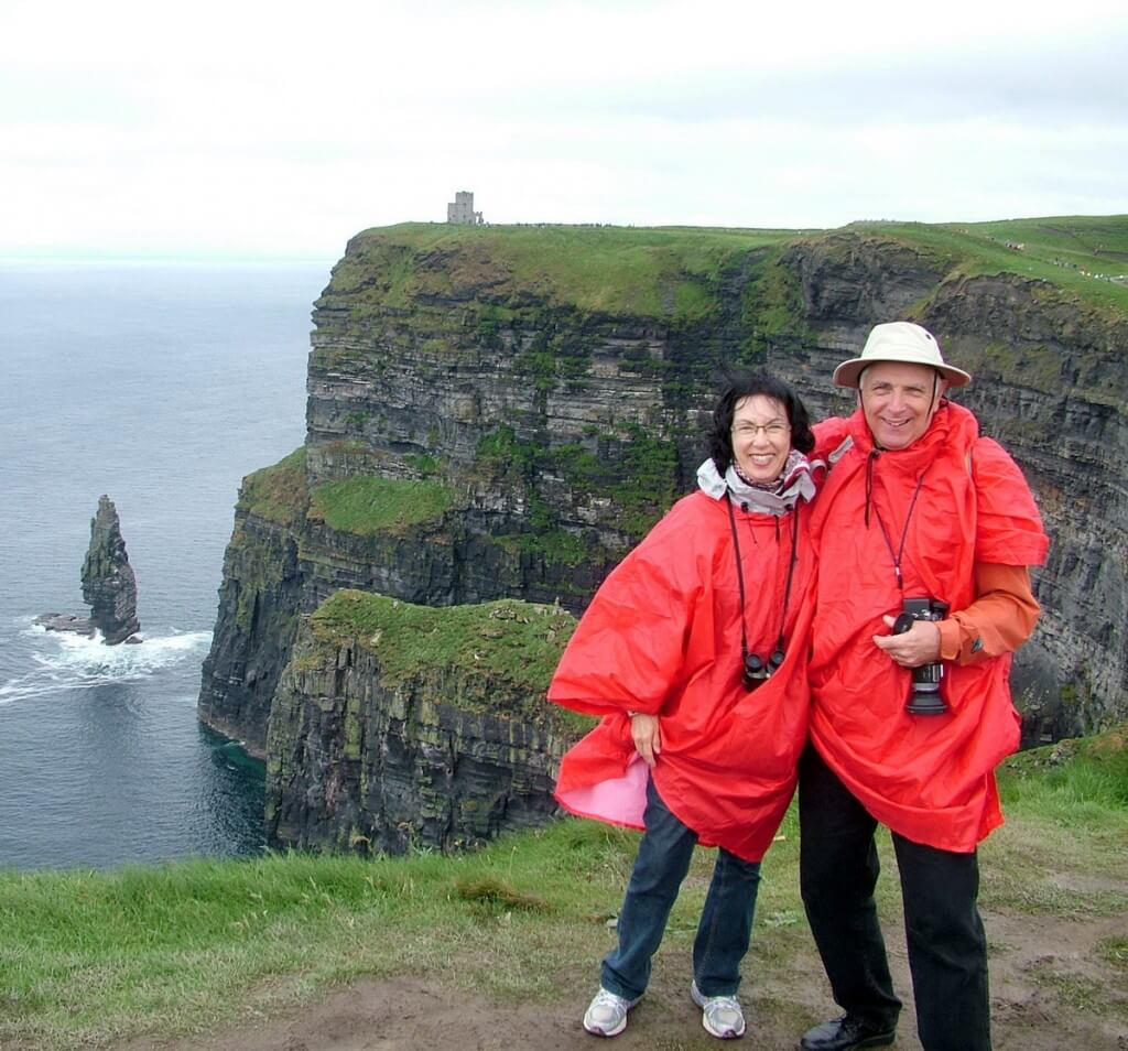 bob and jean cliffs of moher