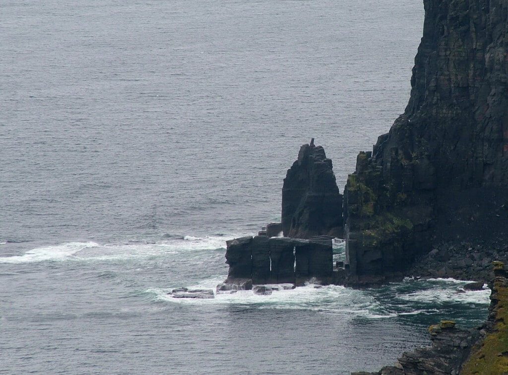 Bluffs at the Cliffs of Moher in County Clare, Ireland