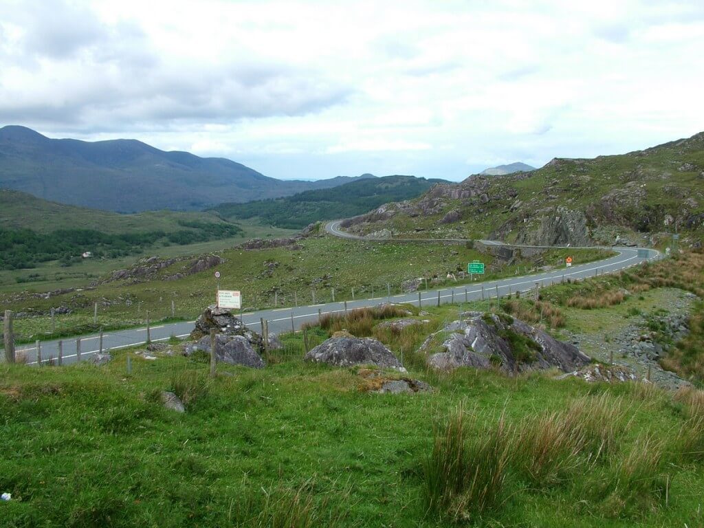 hilly route caha mountains, ireland 18