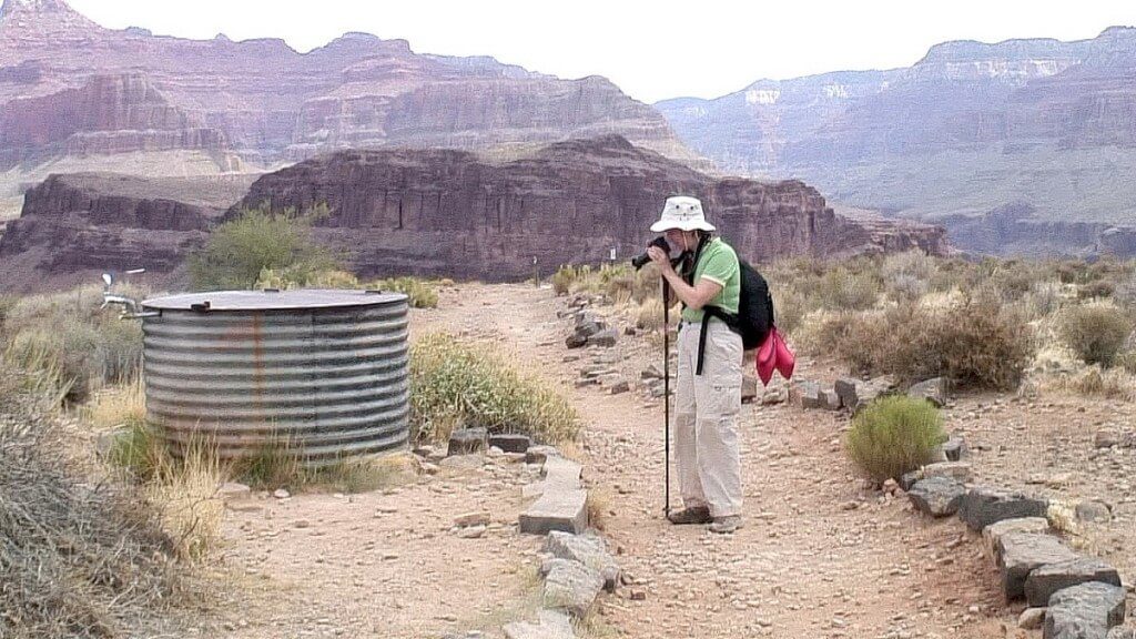 jean on plateau point trail