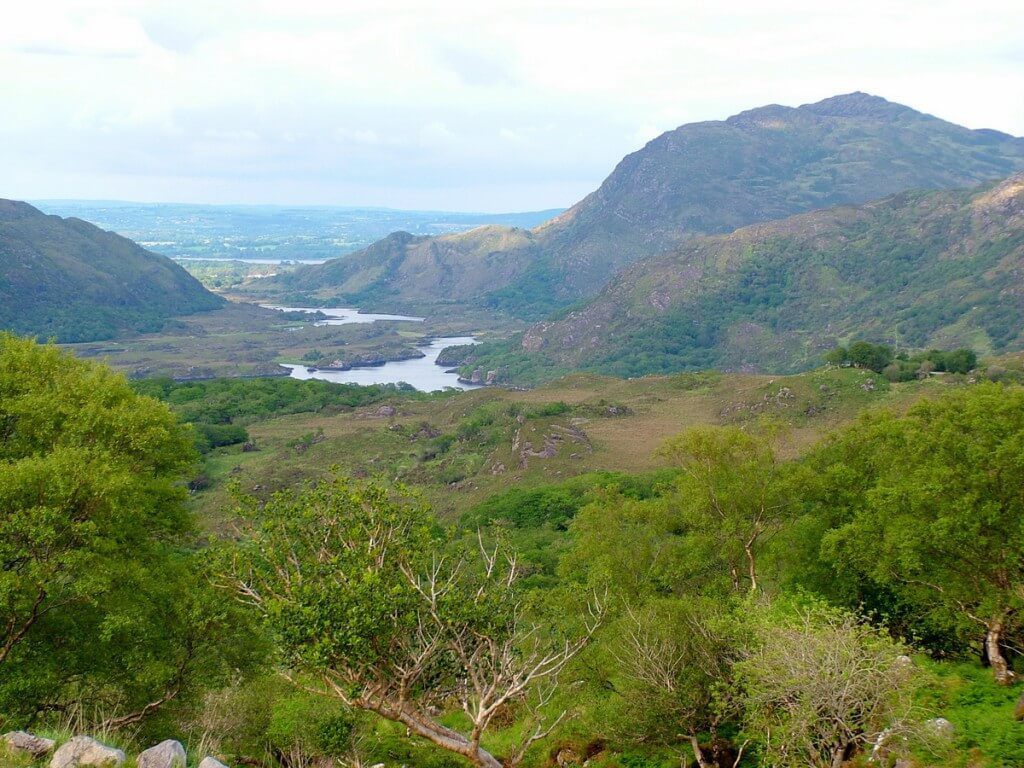ladies' view, killarney lakes, ireland