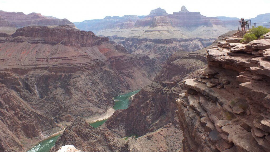 Plateau Point at the Grand Canyon