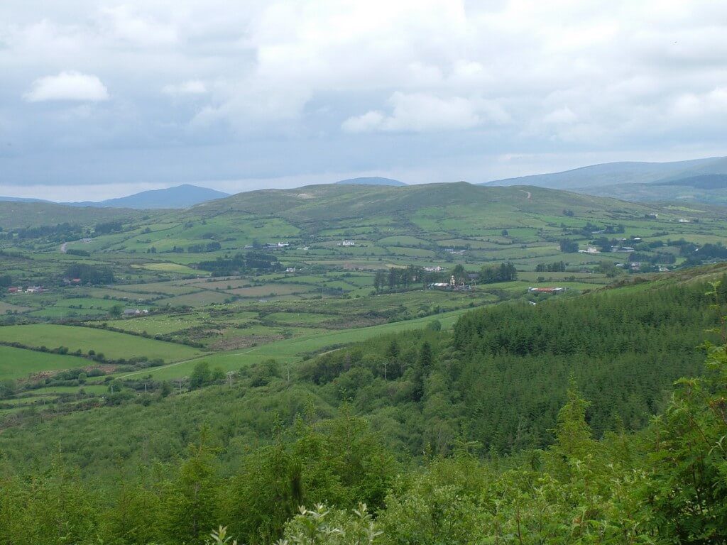roadway to caha pass, ireland 1