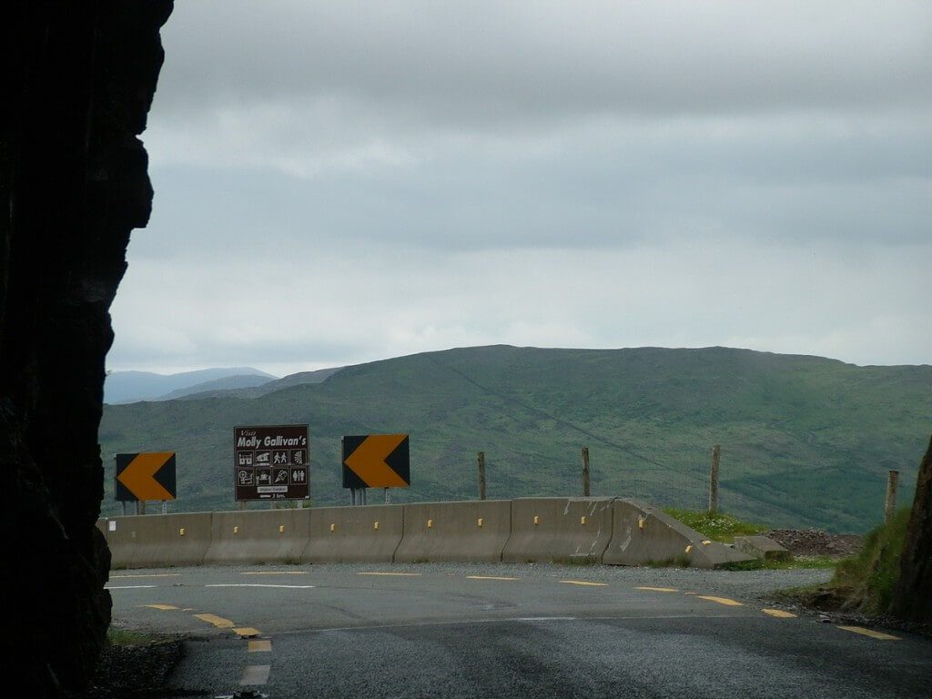 tunnel exit, caha pass, ireland 7