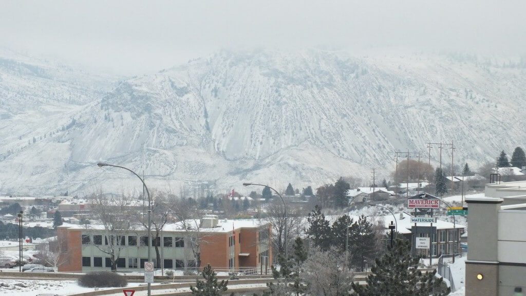 kamloops in winter - british columbia