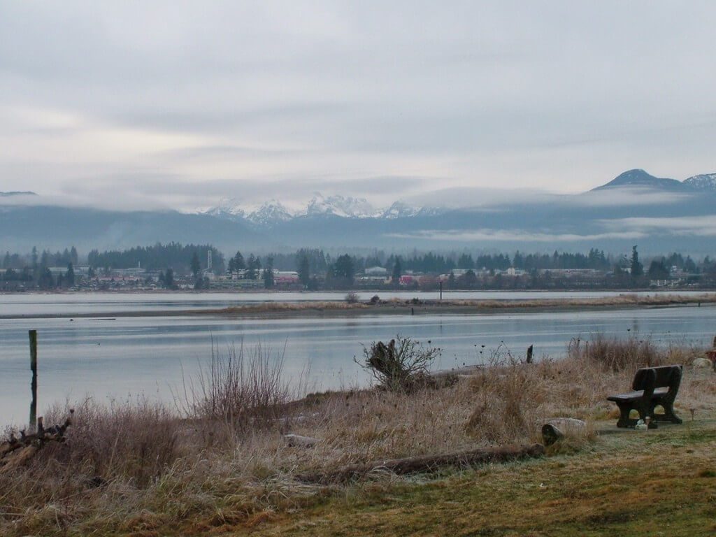 shoreline park near comox - bc