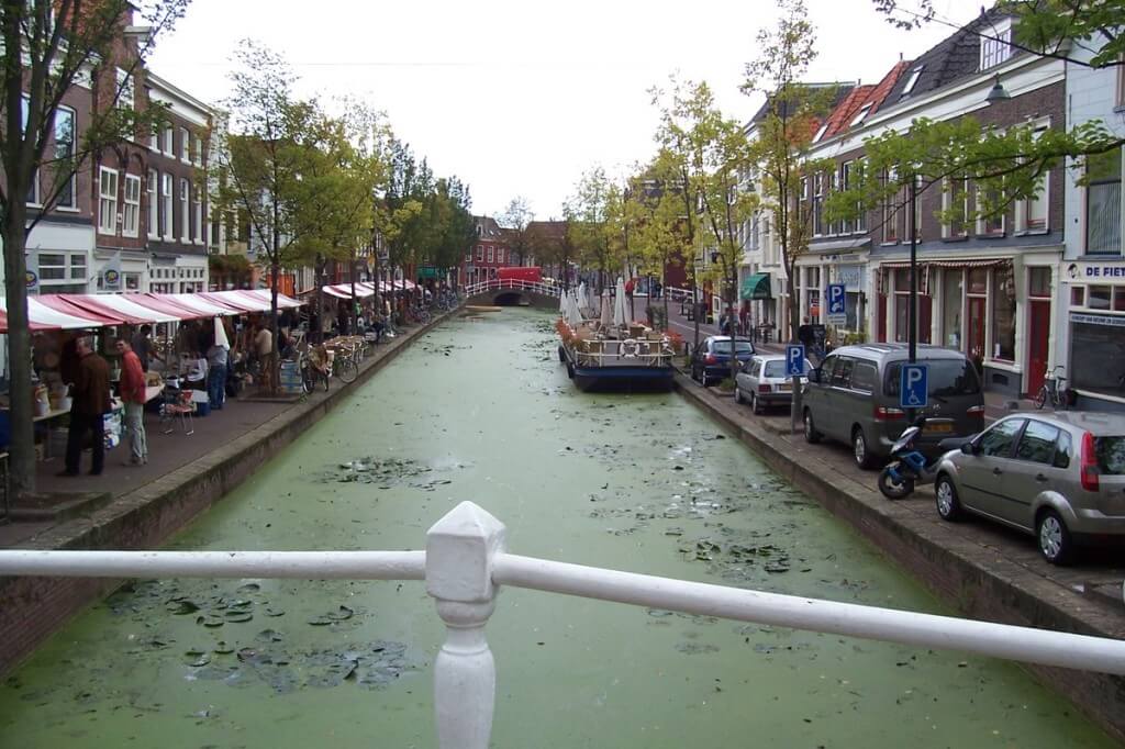 canal, delft, the netherlands