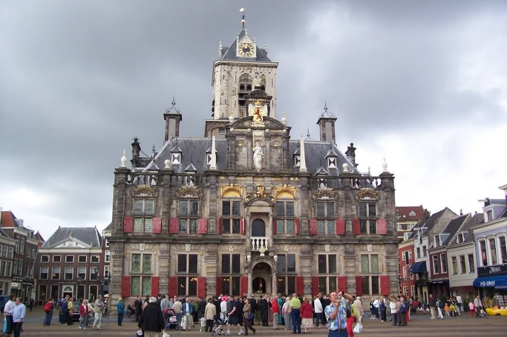 city hall, delft, the netherlands