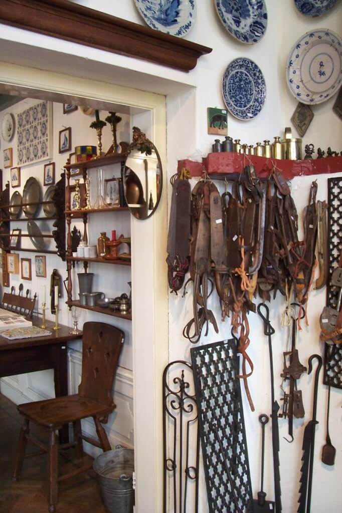 antique ice skates, delft, the netherlands