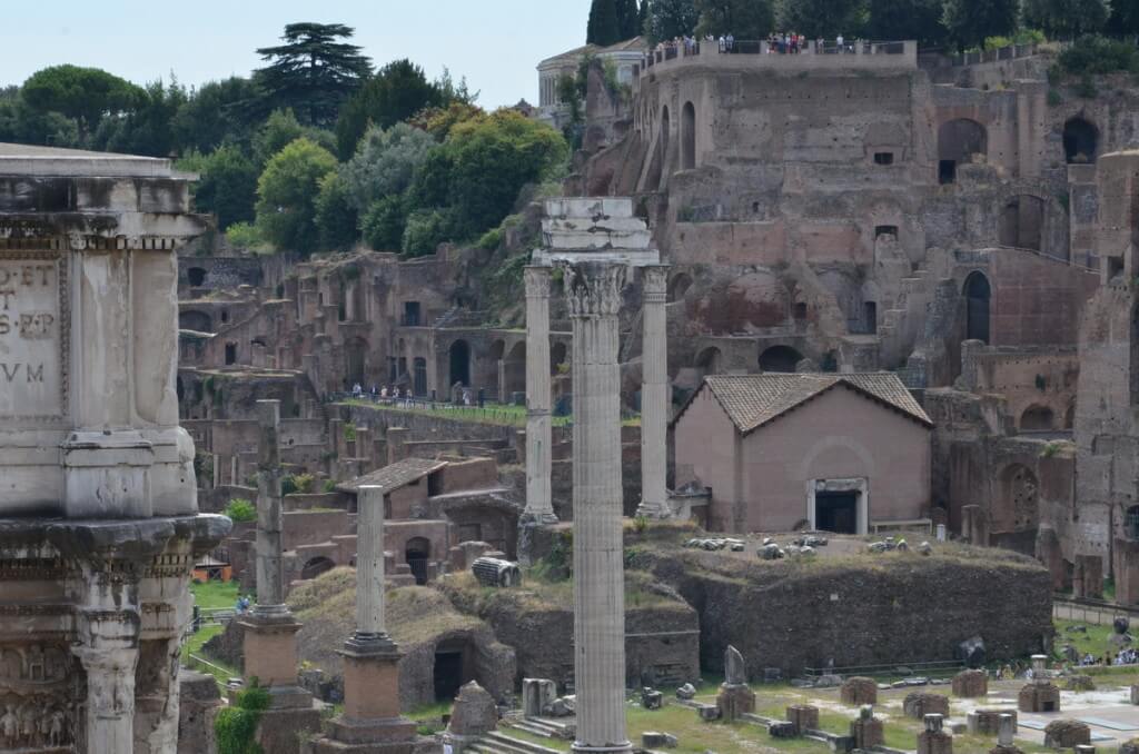 The Roman Forum in Rome