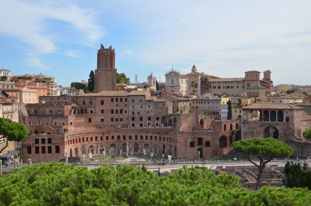 Trajan's Market in Rome, Italy