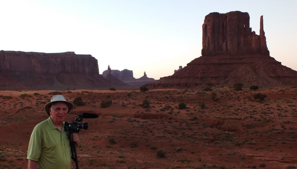 Bob in Monument Valley in Arizona, USA