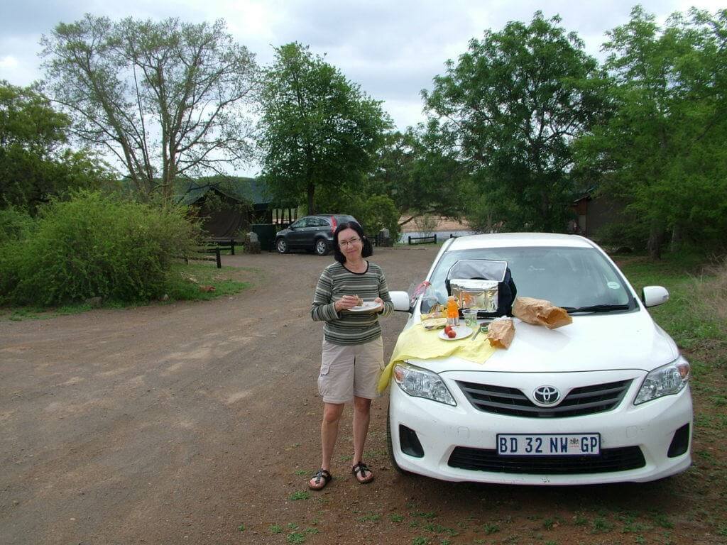 our picnic, lower sabie rest camp, kruger national park, south africa