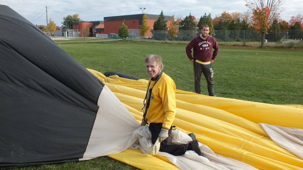 ernie and cody, mr peanut hot air balloon in toronto, ontario